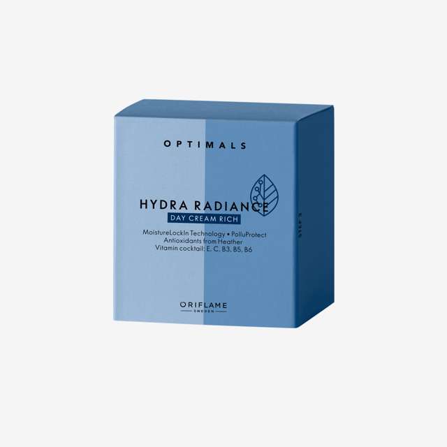 کرم روز آبرسان اپتیمالز هیدرا رادیانس ریچ  50میل Hydra Radiance Day Cream Rich